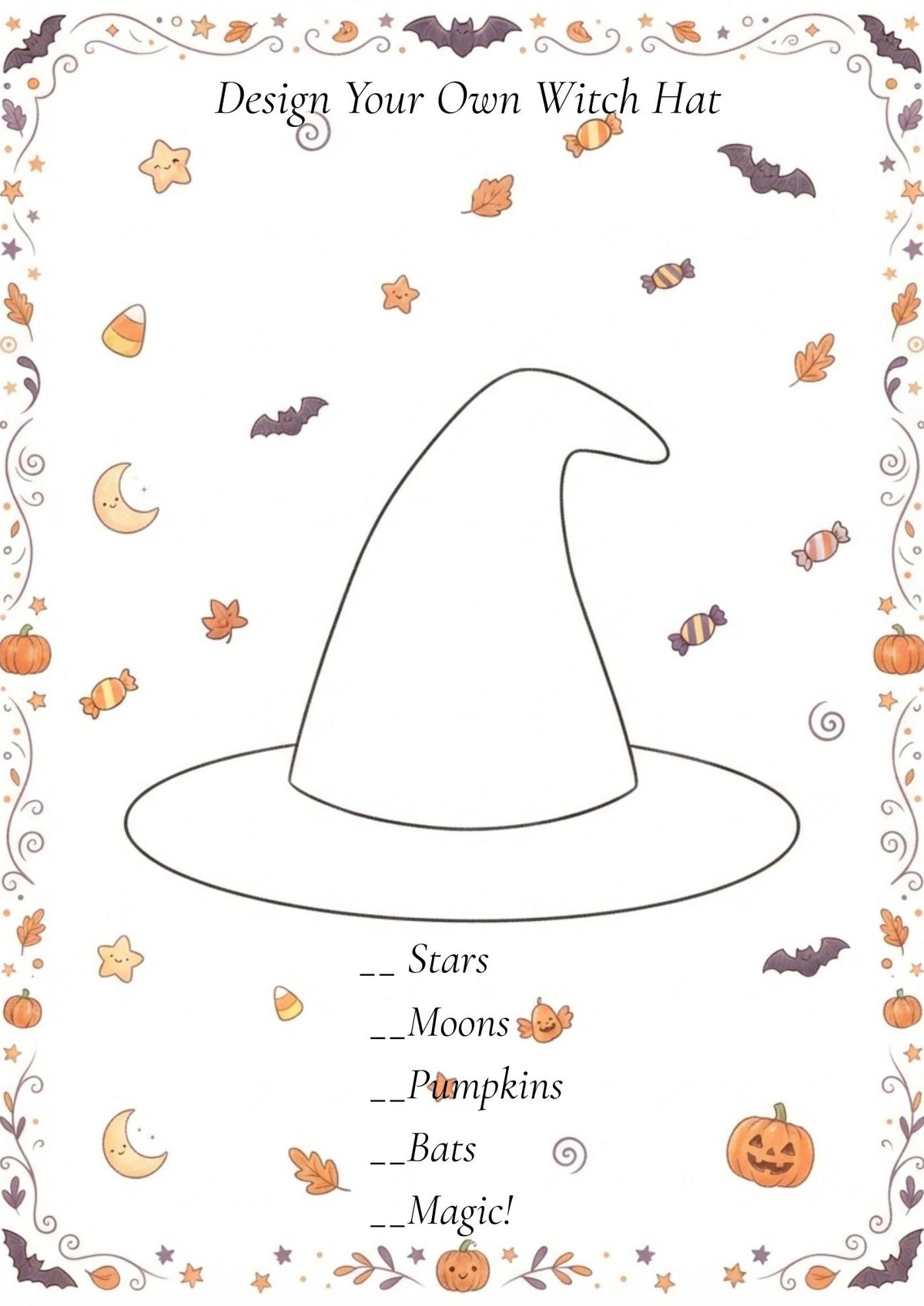 Halloween Party & Activity Pack - Printable PDF