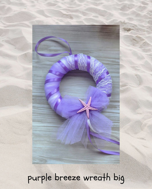 purple breeze wreath big