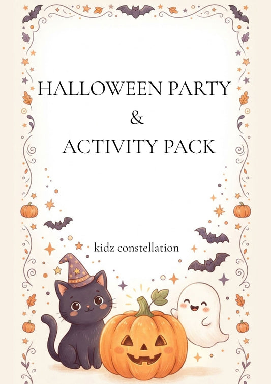 Halloween Party & Activity Pack - Printable PDF