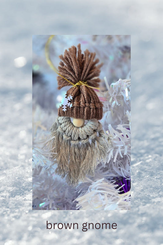 008 - beige/brown gnome