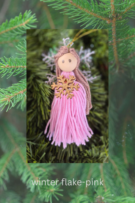 023 - winter flake - pink