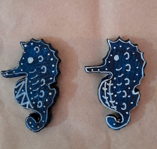 seahorse magnet 2 pcs