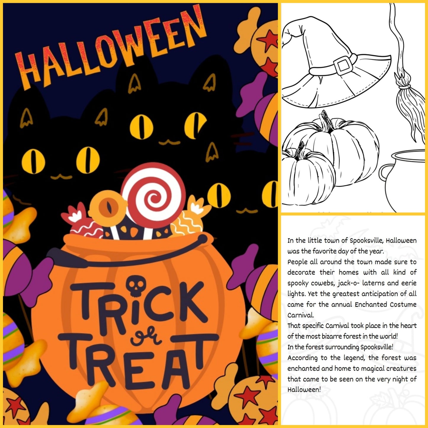 My Halloween Book- pdf file