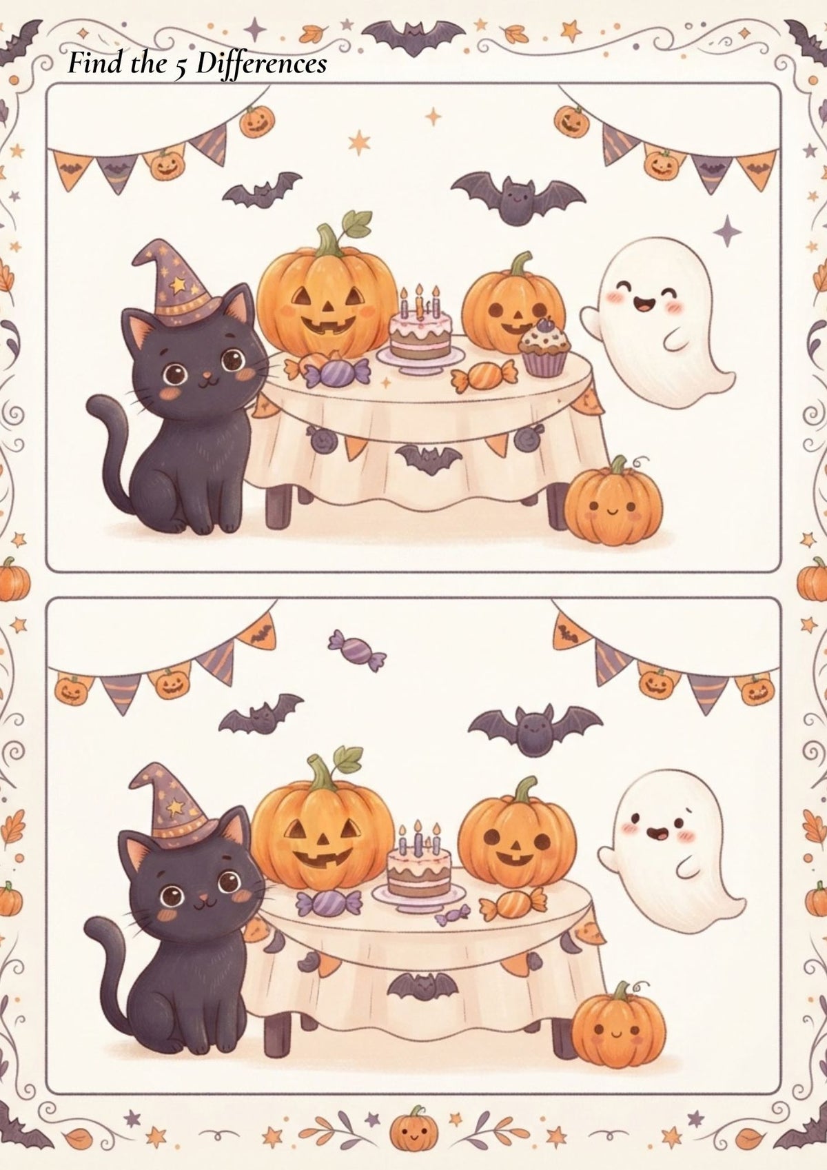 Halloween Party & Activity Pack - Printable PDF