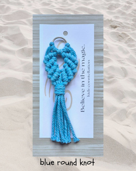blue round knot