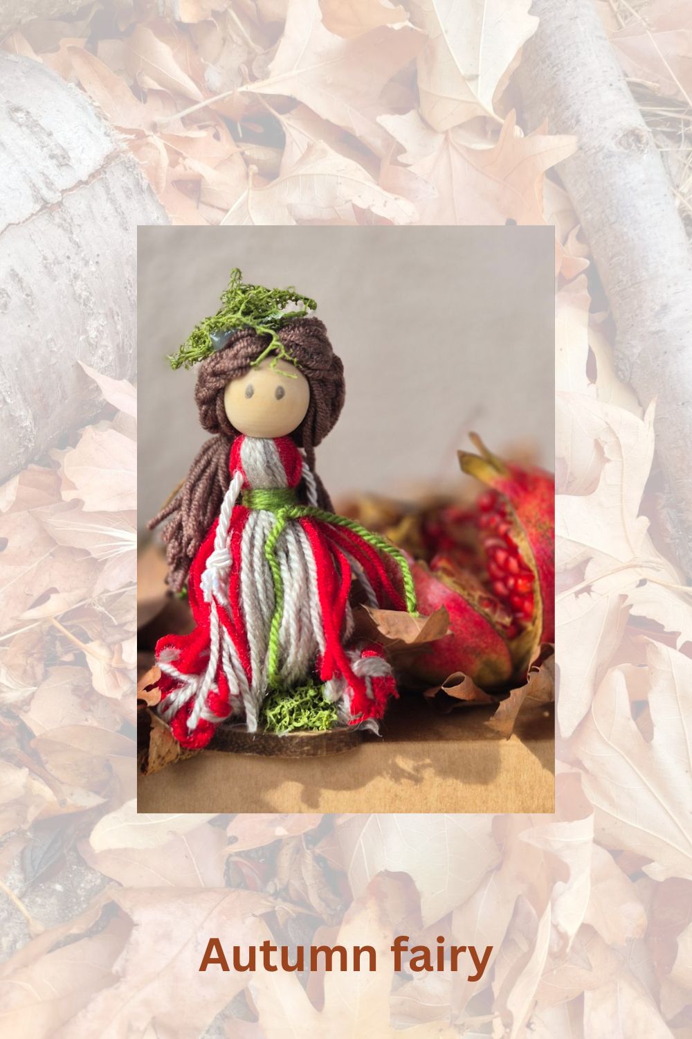 Yarn doll- Autumn fairy
