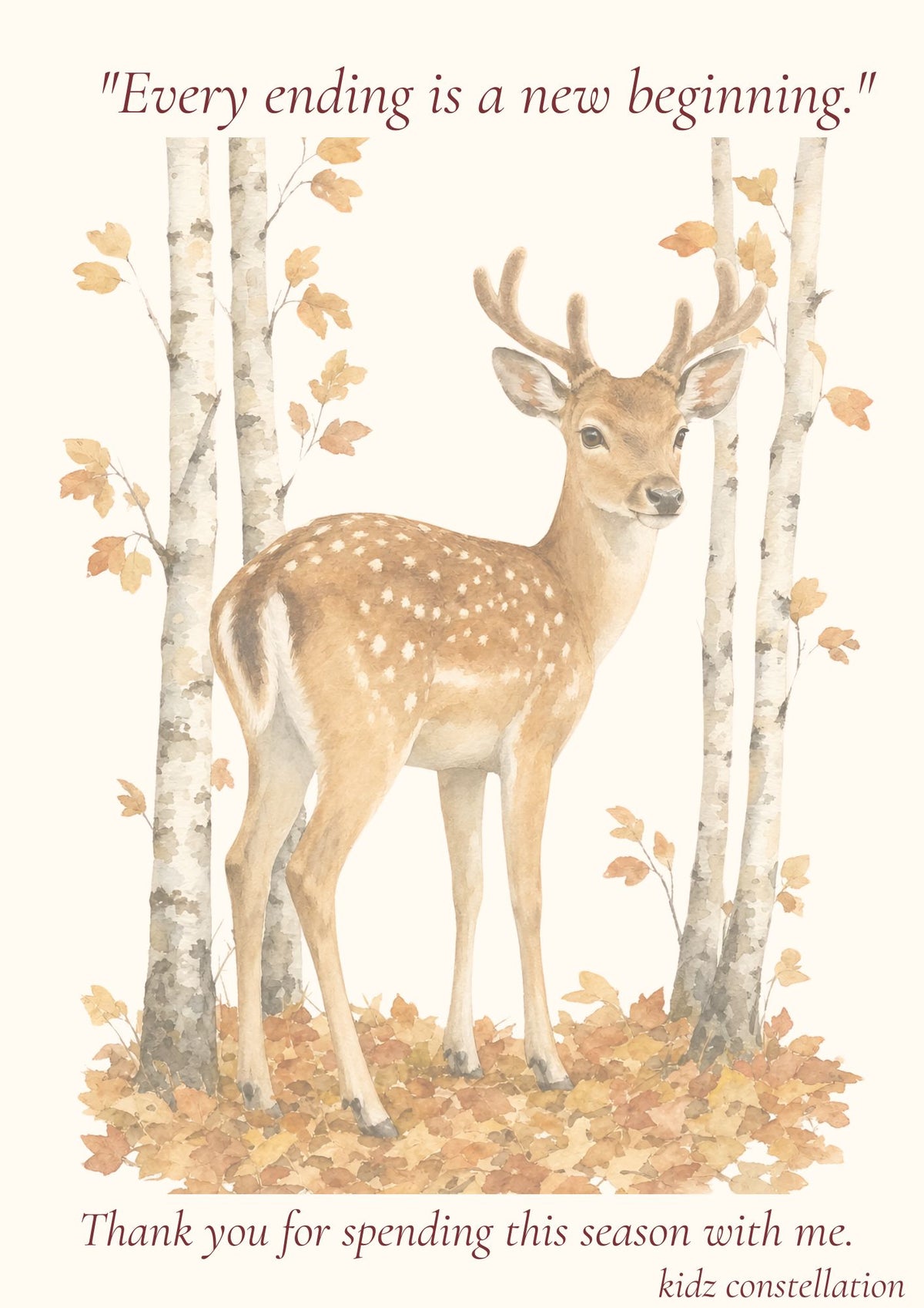 Cozy Autumn Planner – Printable PDF