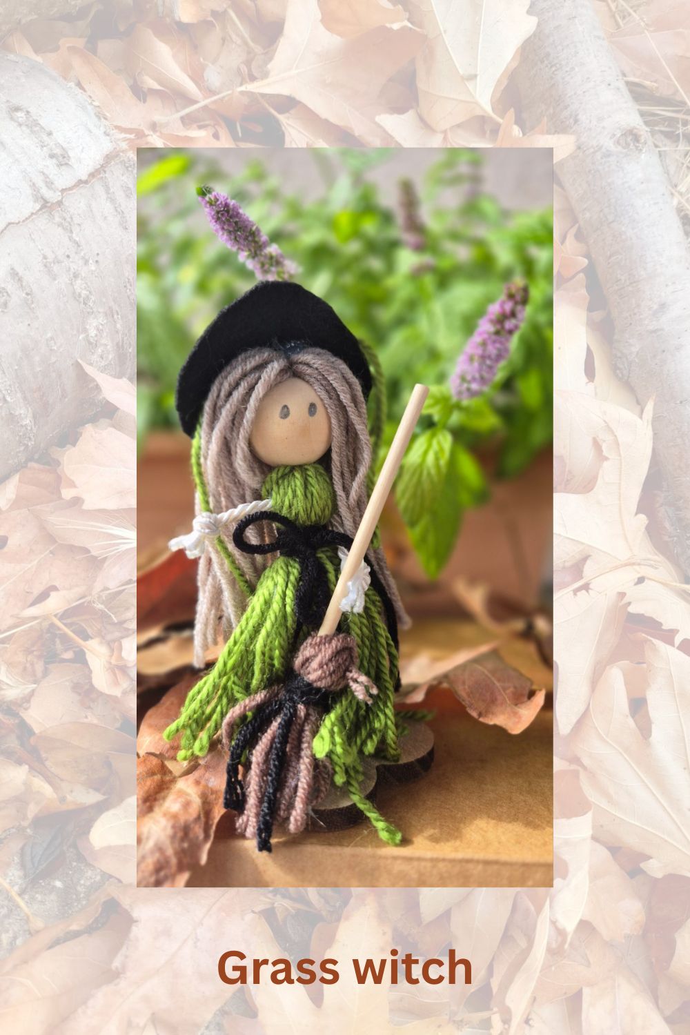 Yarn doll- Grass witch