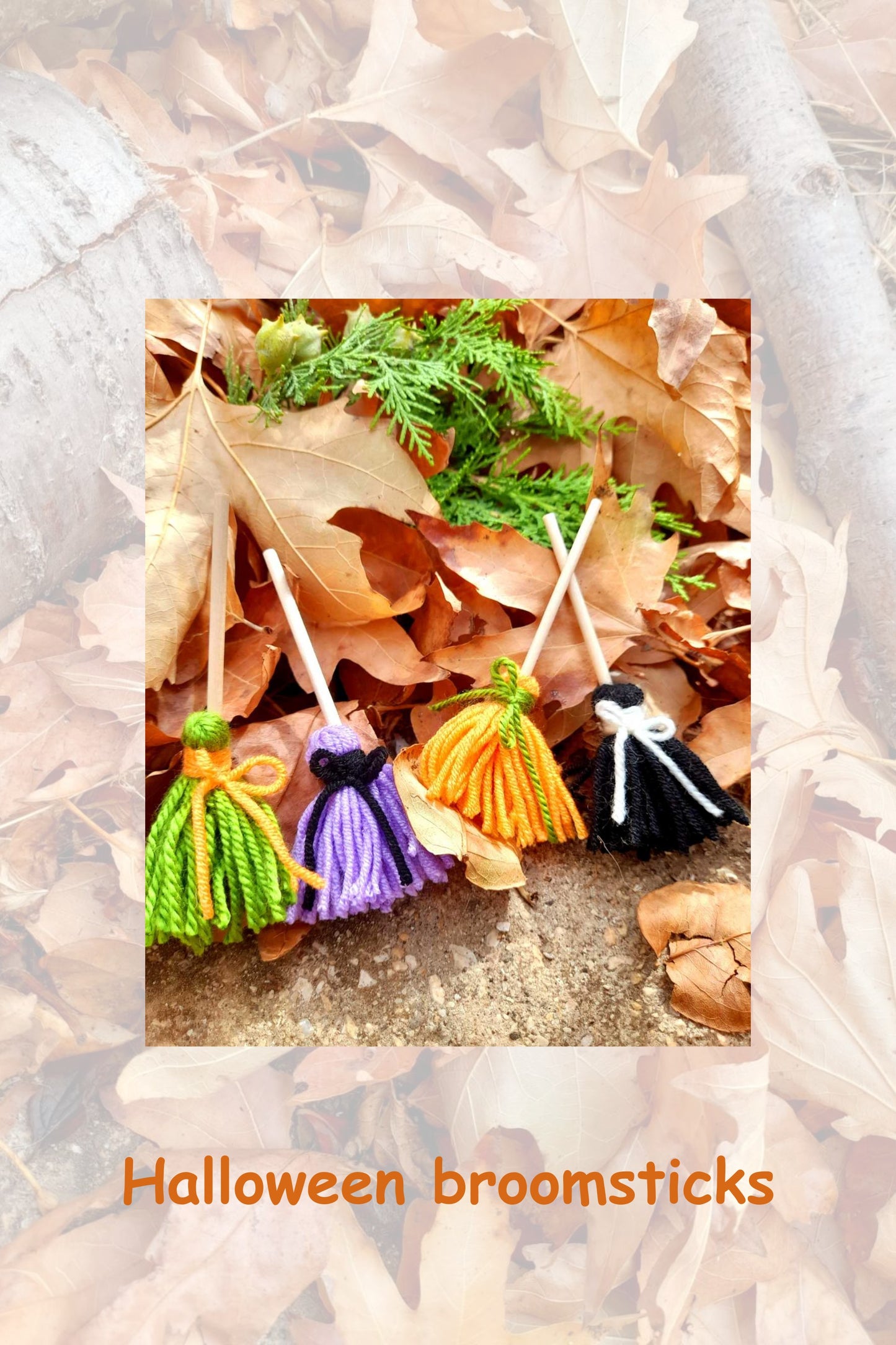 Halloween broomsticks