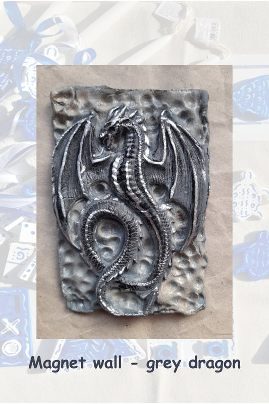 Magnet wall- Grey Dragon