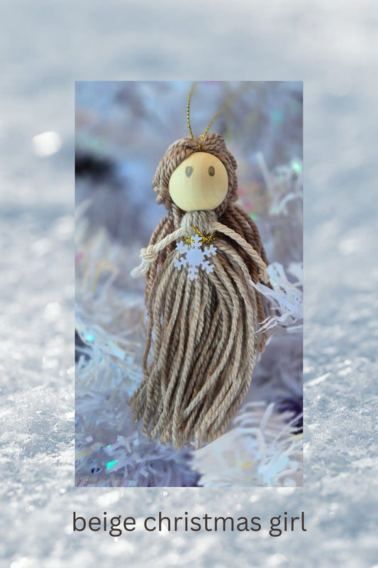 006 - beige christmas girl