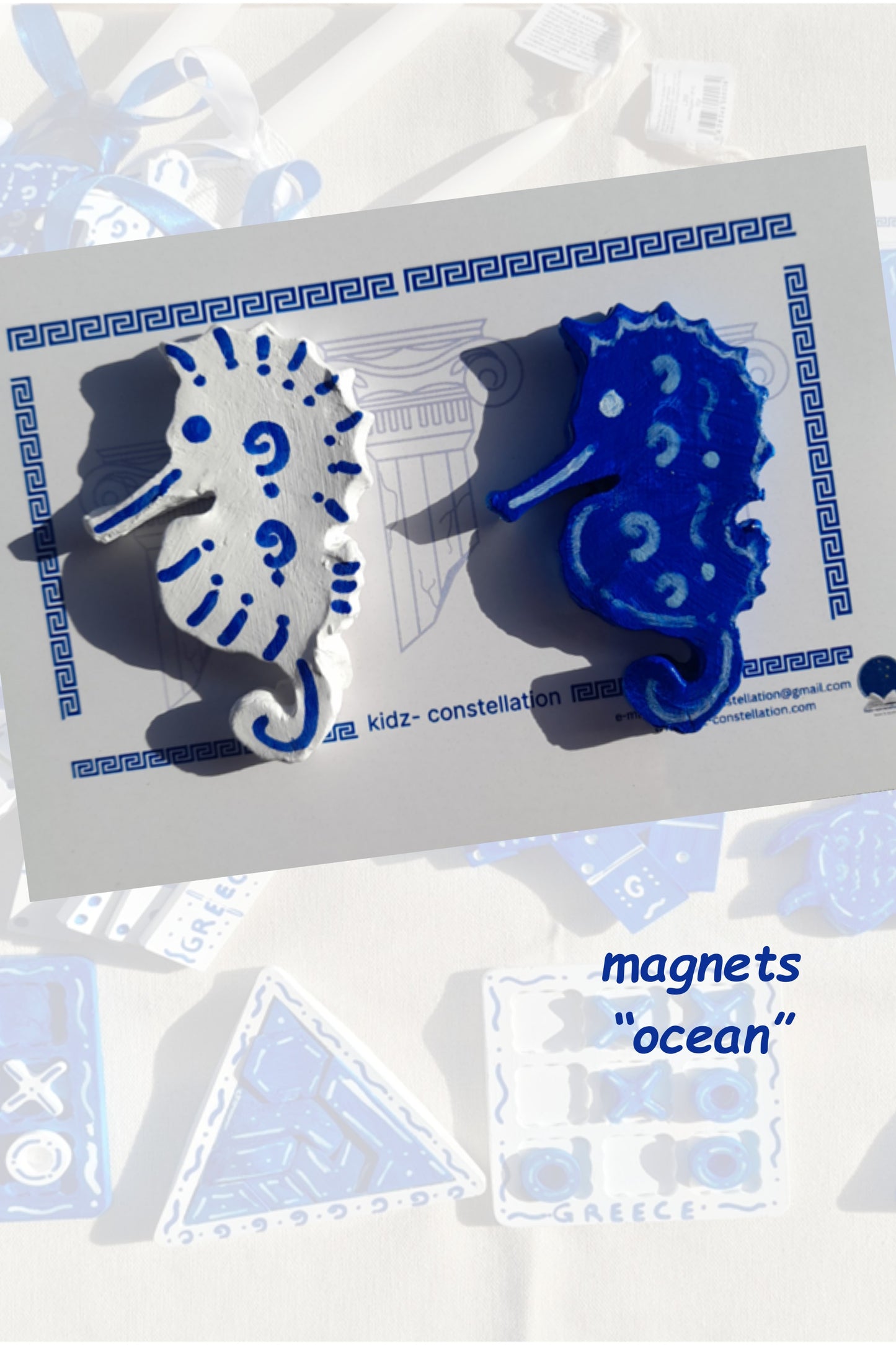 Double pack magnets- Ocean