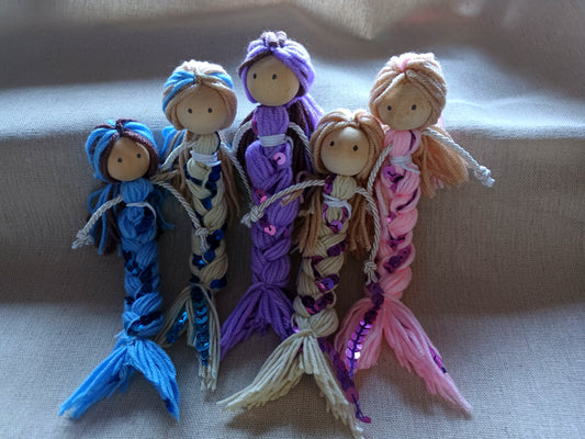 Handmade mermaids- sea (set of 5)