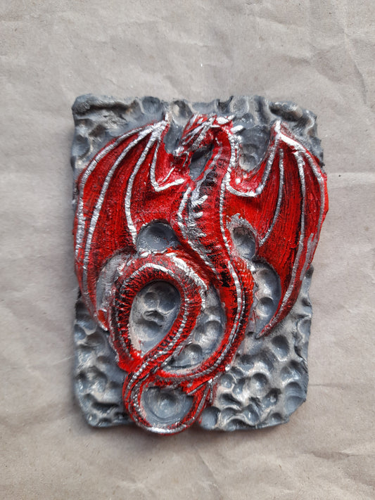 Magnet wall- Red Dragon