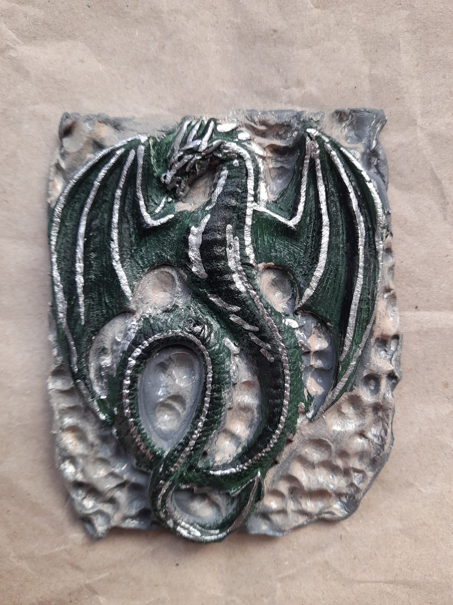 Magnet wall- Green Dragon